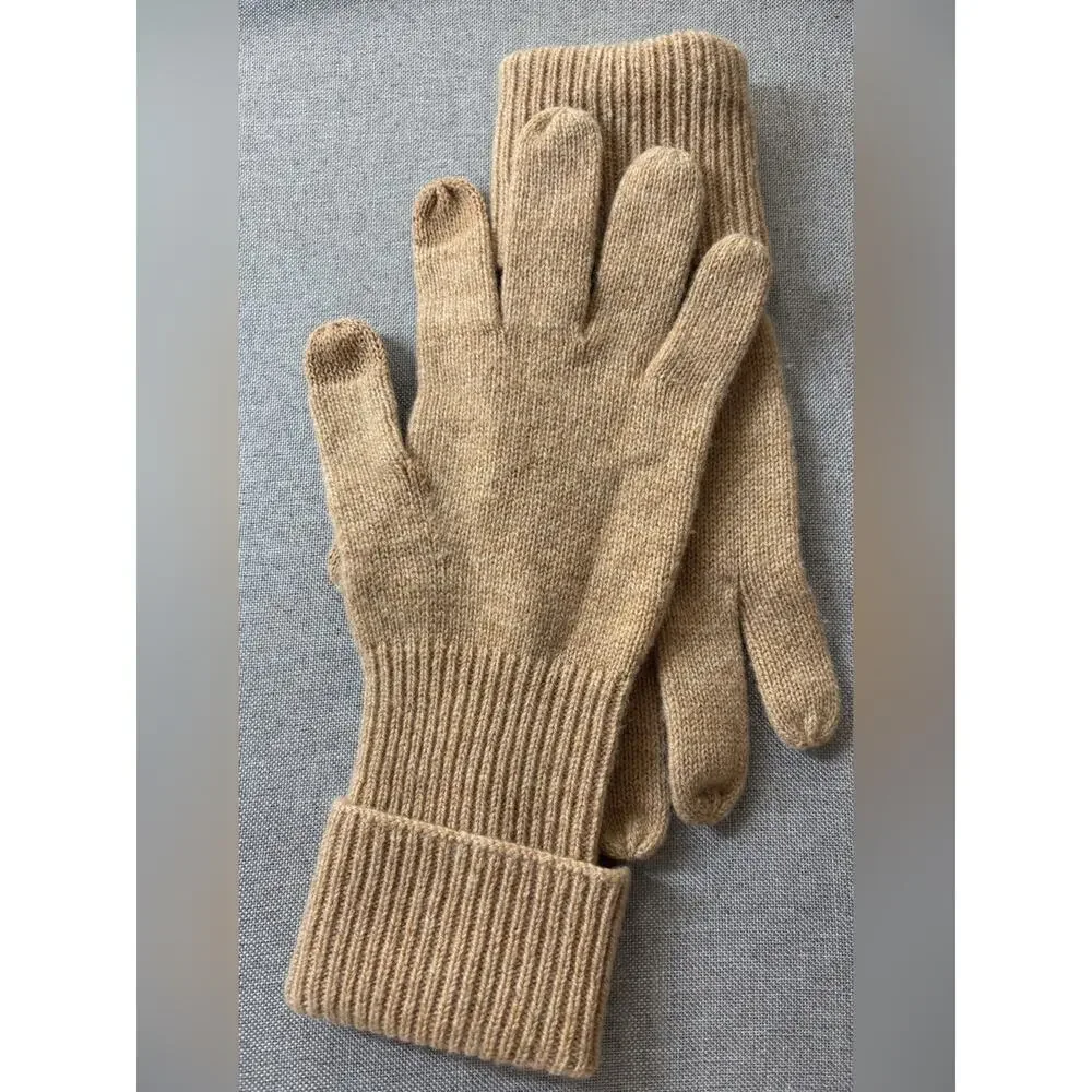 J.Crew Cashmere tech-touch gloves